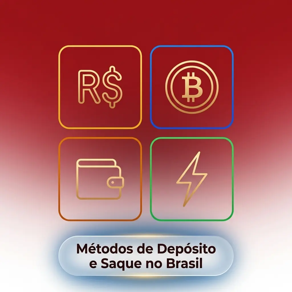 Métodos de depósito e saque em cassinos online no Brasil, incluindo Pix, boleto e cartões Visa e Mastercard